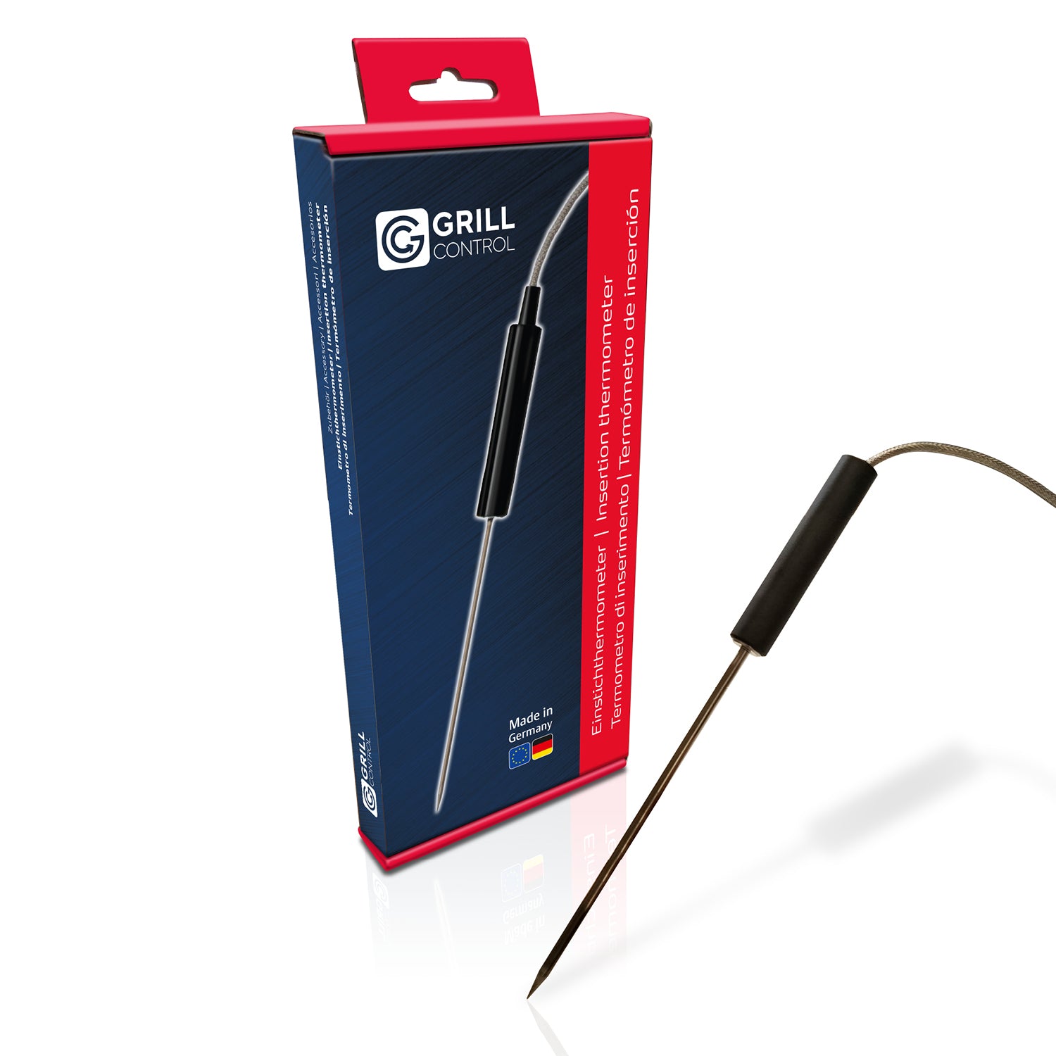Grill Control - probe thermometer for temperature monitoring