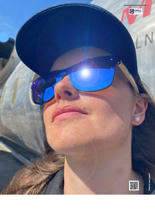 Grill Control Sonnenbrille Blue Mirror